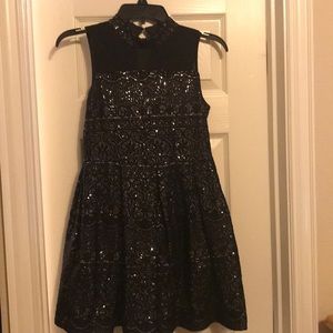Black formal dress